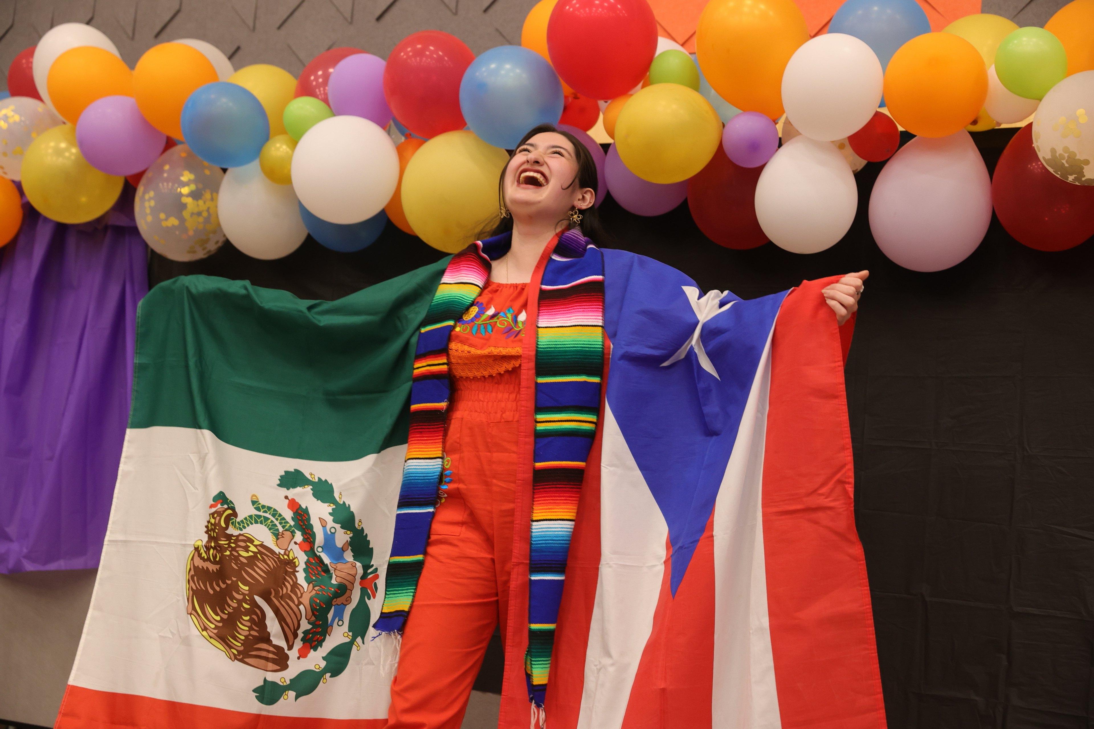  Student celebrates Latinx culture